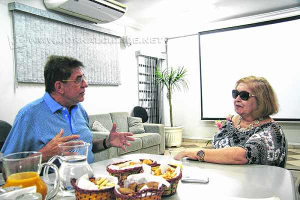 José Lincoln de Magalhães, diretor do Grupo JC, participou da entrevista à pesquisadora da Unesp - Rio Claro