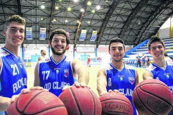 Rafael, Victor, Guilherme e Leonardo integram time do RC Basquete que disputará a sétima edição do Novo Basquete Brasil