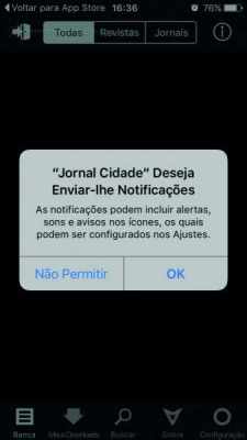 4 – Uma mensagem de notificação aparecerá na tela, dê “OK” para prosseguir.