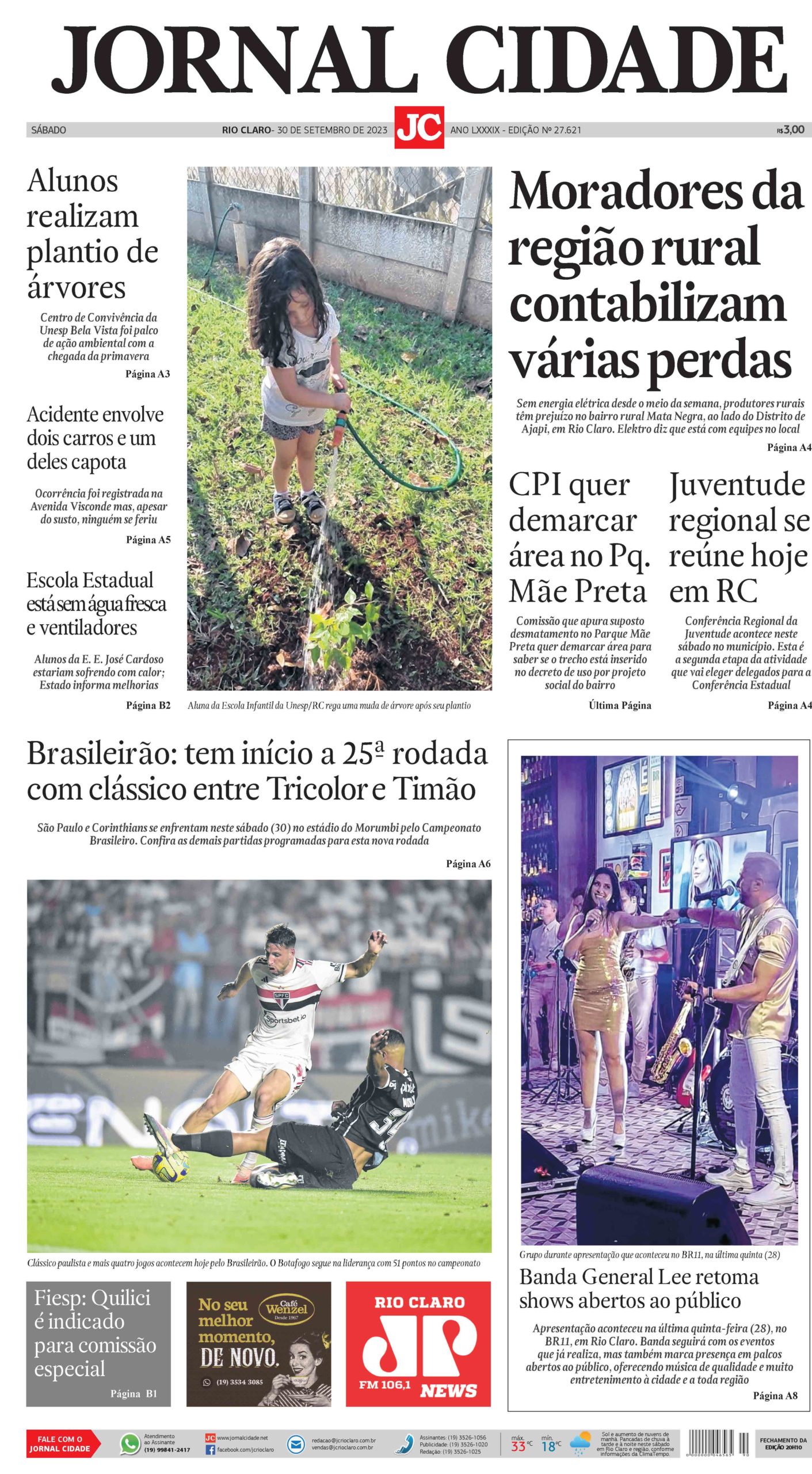 JORNAL CIDADE 30 DE SETEMBRO DE 2023 Jornal Cidade RC