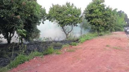 Segundo o Corpo de Bombeiros de Rio Claro, o incêndio foi de média proporção e demandou tempo para conter as chamas