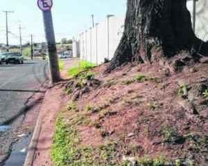 Imagem enviada por leitores do Jornal Cidade mostra situação do ponto na Rua 30, próximo a um condomínio residencial