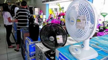 Carro-chefe das vendas têm sido os ventiladores, devido aos preços serem mais acessíveis