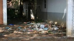 LIVRE ACESSO: a foto não deixa dúvidas. O antigo prédio da Unesp está abandonado