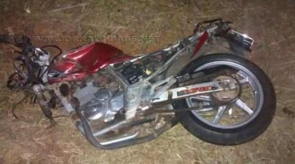 O condutor da motocicleta trafegava no sentido Ipéuna-Rio Claro pela contramão