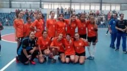 Time feminino da Sub 13 de Santa Gertrudes fica no 3º lugar na Liga Ferreirense de Futsal