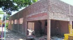 Reconstrução da cozinha do Abrigo segue em obras