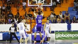 O pivô Mosso foi o cestinha do jogo com 26 pontos. (Foto: Raphael Bózeo/Macaé Basquete)