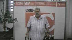 Silvinho Star em visita ao Grupo JC de Comunicação no mês de abril