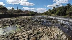 Rio Piracicaba registrou o menor nível do ano, com 86 centímetros, e voltou a assustar moradores a respeito da crise hídrica