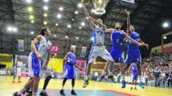 Melhor time da primeira fase, nas quartas de final, o Rio Claro Basquete superou o EC Pinheiros fazendo 3 a 2 na série