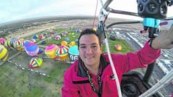 A partir deste sábado (3), Rodrigo Barrotte participará da 44ª edição do Albuquerque Internacional Balloon Fiesta, realizada nos Estados Unidos, pela quarta vez, a segunda como piloto