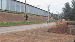 Mesmo com a sinalização na pista, alguns motoristas não respeitam a velocidade máxima permitida no trecho das obras