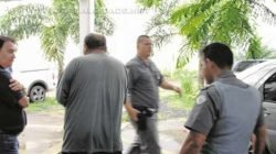 Na foto, homem que afirmou que a maconha apreendida no bairro Terra Nova era dele