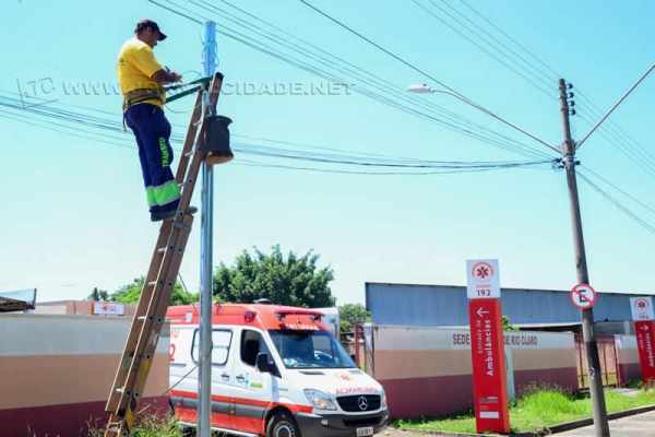 Aparelho será acionado somente quando as viaturas do Samu precisarem fazer algum atendimento