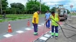 Rio Claro passou a ter ciclofaixas a partir de 2009, com a implantação de 28 km de faixas exclusivas para ciclistas