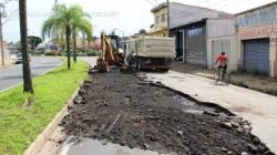 O trabalho tem previsão para término ainda nesta quinta-feira (24)