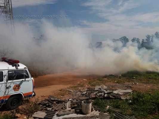 Incêndio atinge grande área do Cervezão nesta sexta-feira (15)