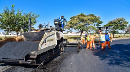 Prefeitura faz recapeamento em trechos da Marginal Anhanguera