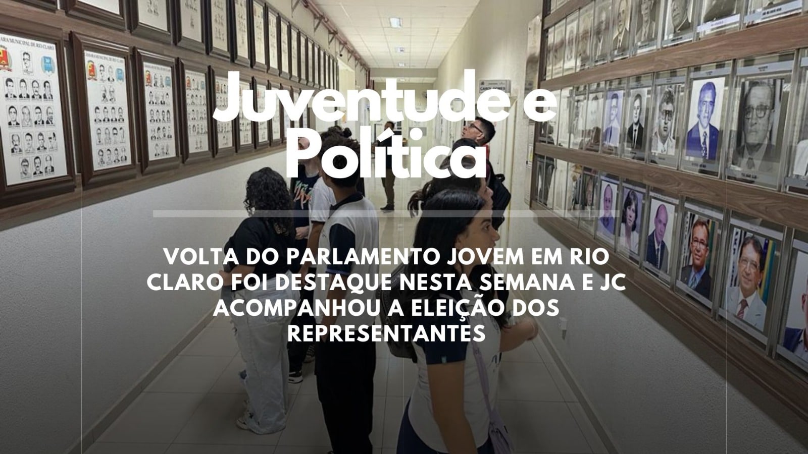 VÍDEO: Juventude e Política no Parlamento Jovem de Rio Claro - Jornal  Cidade RC