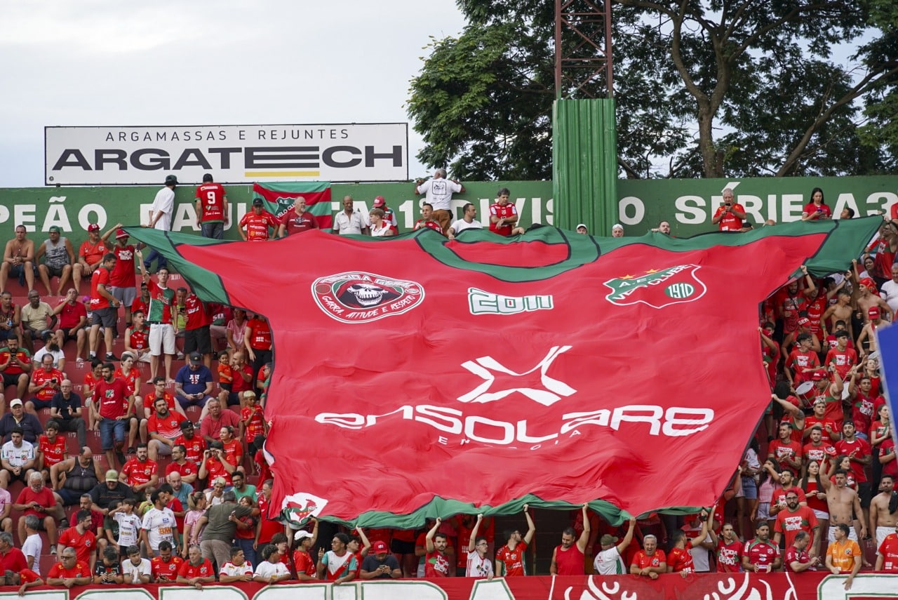 Torcida Geral do Velo Clube promete agitar o estádio do Corinthians, em Itaquera (Foto: Vagner Ansanelo / Ansanelo Fotos)